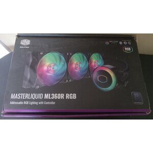 Cooler Master MasterLiquid ML360R RGB CPU Cooler – For Parts or Repair